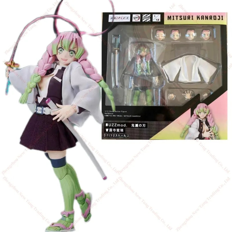 Original Aniplex BuzzMod Mitsuri Kanroji In Stock 16cm Anime Action Collection Figures Model Toys Original Aniplex BuzzMod Mitsuri Kanroji In Stock 16cm Anime Action Collection Figures Model Toys